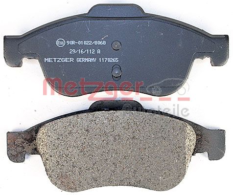 METZGER 1170265 GREENPARTS Bremsbelagsatz, Scheibenbremse